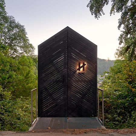 Hutstuf The Beaver & Private Outdoor Spa La-Roche-en-Ardenne Dış mekan fotoğraf