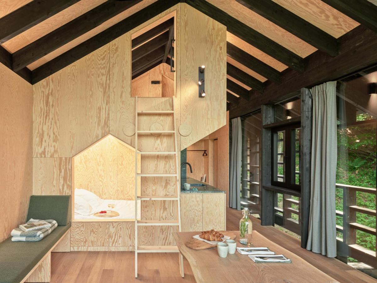 Hutstuf The Beaver & Private Outdoor Spa La-Roche-en-Ardenne Dış mekan fotoğraf