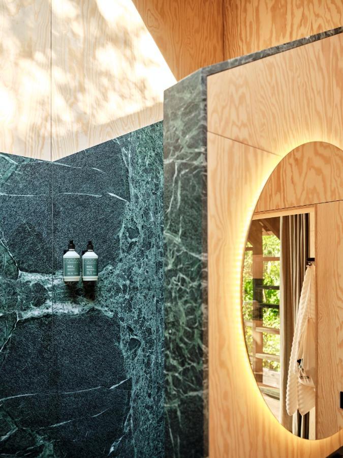 Hutstuf The Beaver & Private Outdoor Spa La-Roche-en-Ardenne Dış mekan fotoğraf