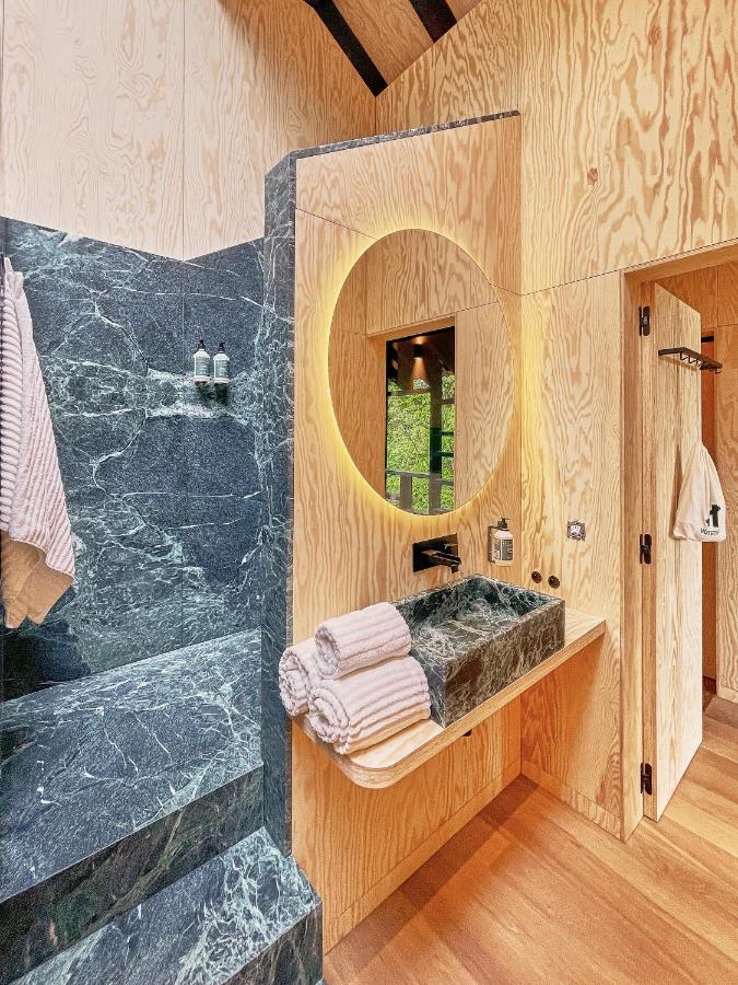 Hutstuf The Beaver & Private Outdoor Spa La-Roche-en-Ardenne Dış mekan fotoğraf