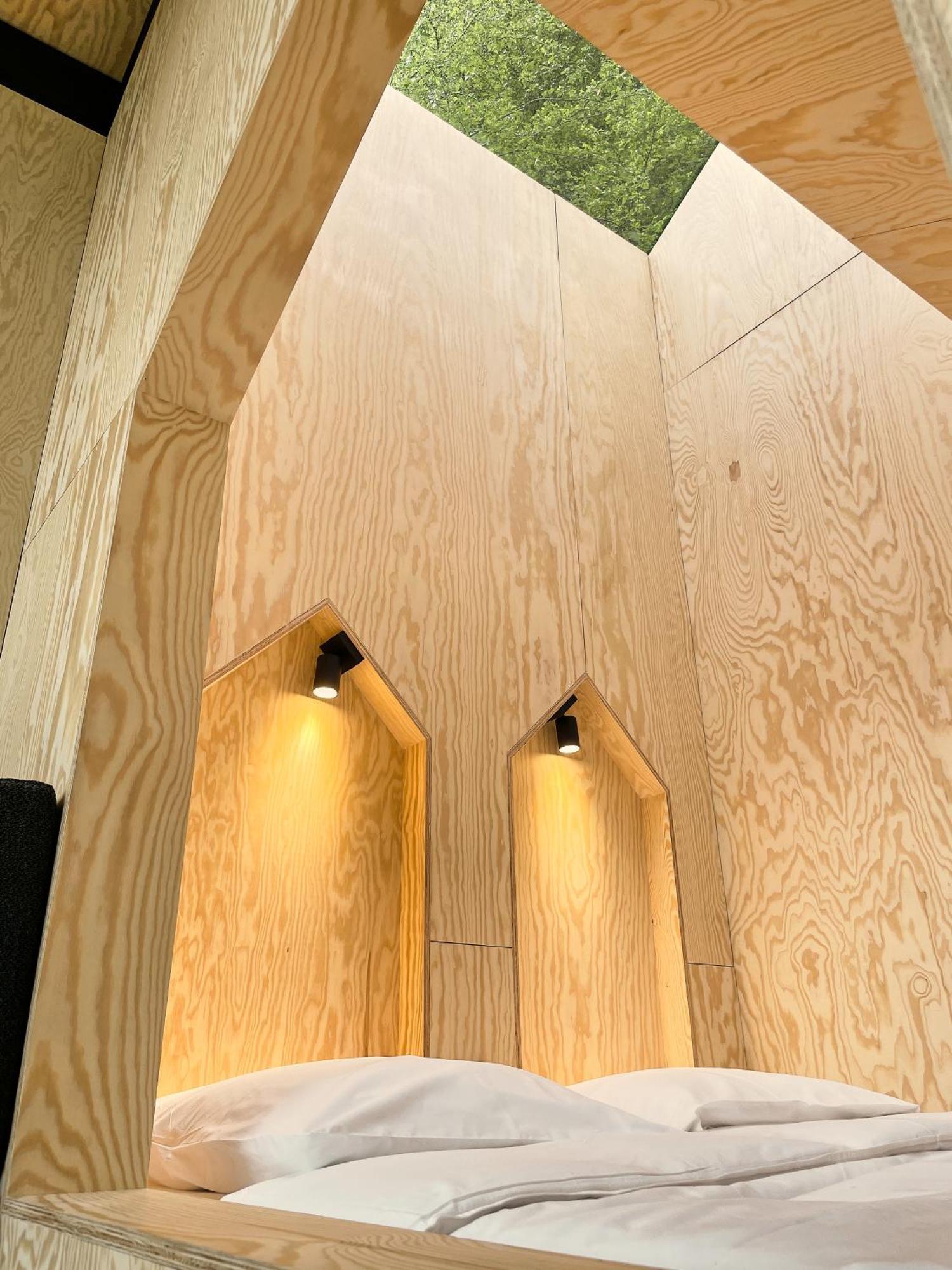 Hutstuf The Beaver & Private Outdoor Spa La-Roche-en-Ardenne Dış mekan fotoğraf