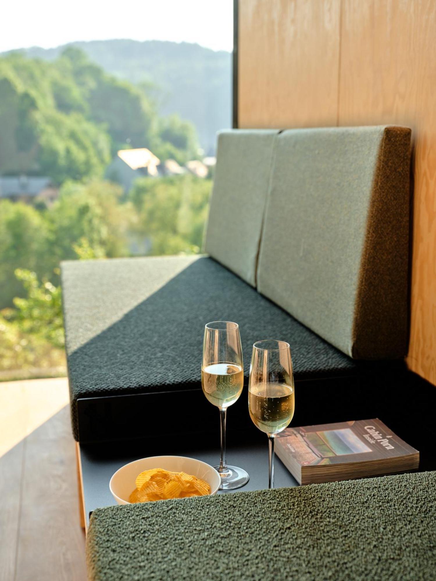 Hutstuf The Beaver & Private Outdoor Spa La-Roche-en-Ardenne Dış mekan fotoğraf