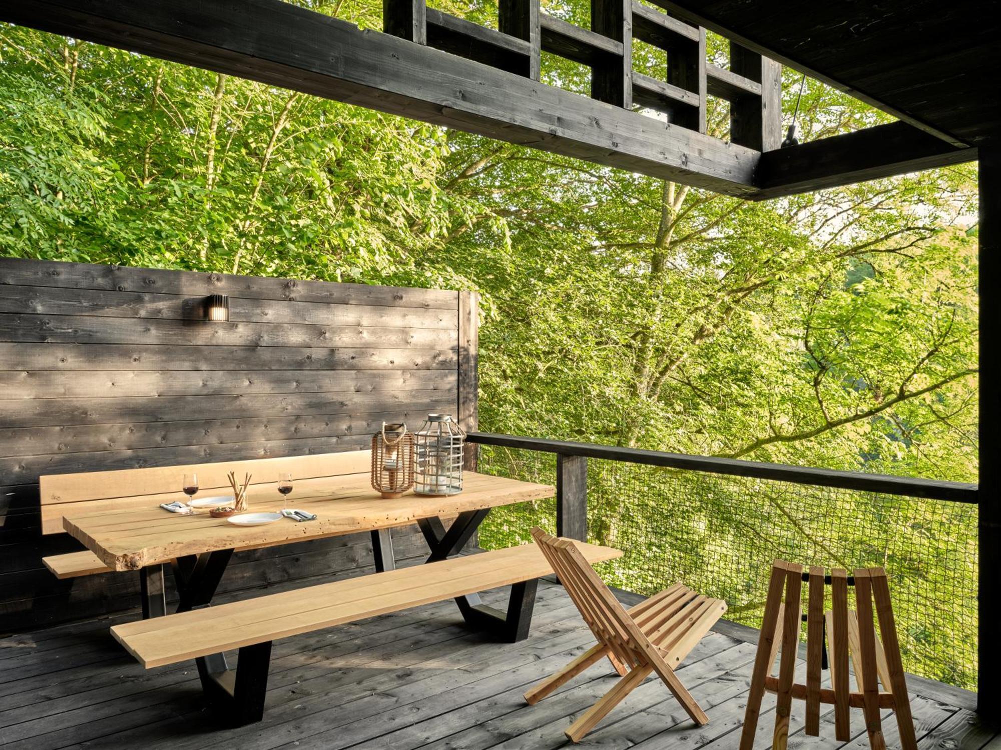 Hutstuf The Beaver & Private Outdoor Spa La-Roche-en-Ardenne Dış mekan fotoğraf